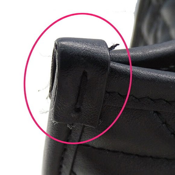 GUCCI Bag Women's Chain Shoulder Tote Leather GG Marmont Black 681483 - Picture 14 of 16